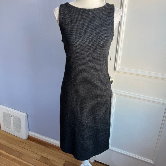 NWT Lauren Ralph Lauren Merino Wool Angora Cashmere‎ Knit Dress Petite Medium - Picture 1 of 11